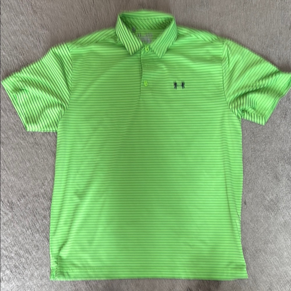 Under Armour Men's Green Polo Shirt
